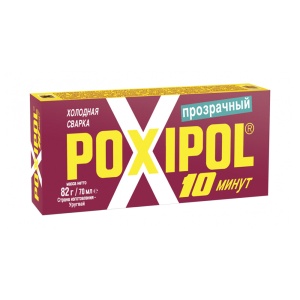 Купить Холодная сварка POXIPOL прозрачная 14мл./шт./ в Иркутске