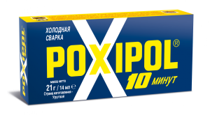 Купить Холодная сварка POXIPOL металлическая 14мл./шт./ в Иркутске